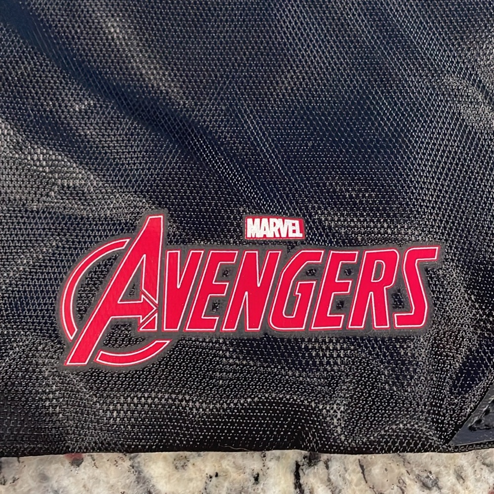Marvel Avengers durable nylon drawstring sports bag